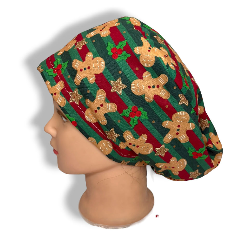 Christmas Scrub Cap Teennacreations