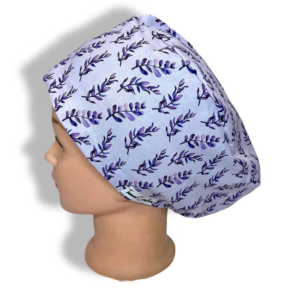 Lavender Scrub Cap