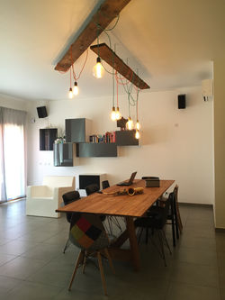 Sala de estar e jantar