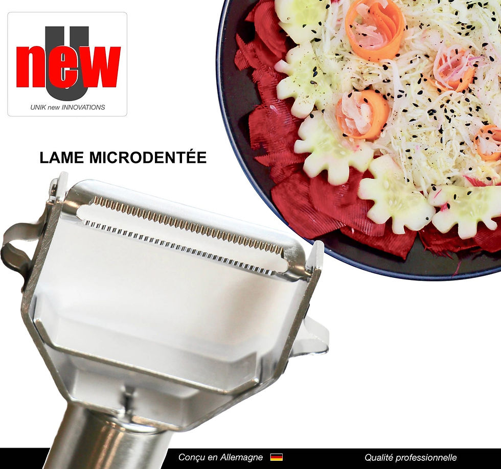 Miniature : Promo éplucheur professionnel en inox UNIK TURBO au meilleur prix. éplucheur foire de paris