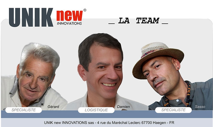 UNIK new Innovations sas Distributeur - Grossiste - Fabricant d'articles innovants.
