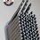 Miniature : Balai caoutchouc picots en V Balai coiffeur professionnel Balai SORCIER V210 UNIK new INNOVATIONS