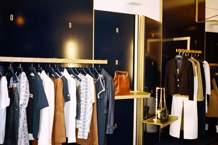 Visual merchandising pour la boutique de Filles du calvaire