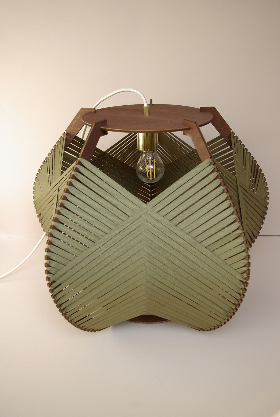 Miniature : Sora - lampe en bois - XL / D55cm