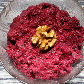 Beet and Walnut Spread