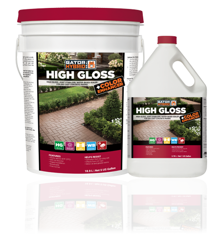 Hybrid Water Base High Gloss + Enhancer Sealant - 1 gal.