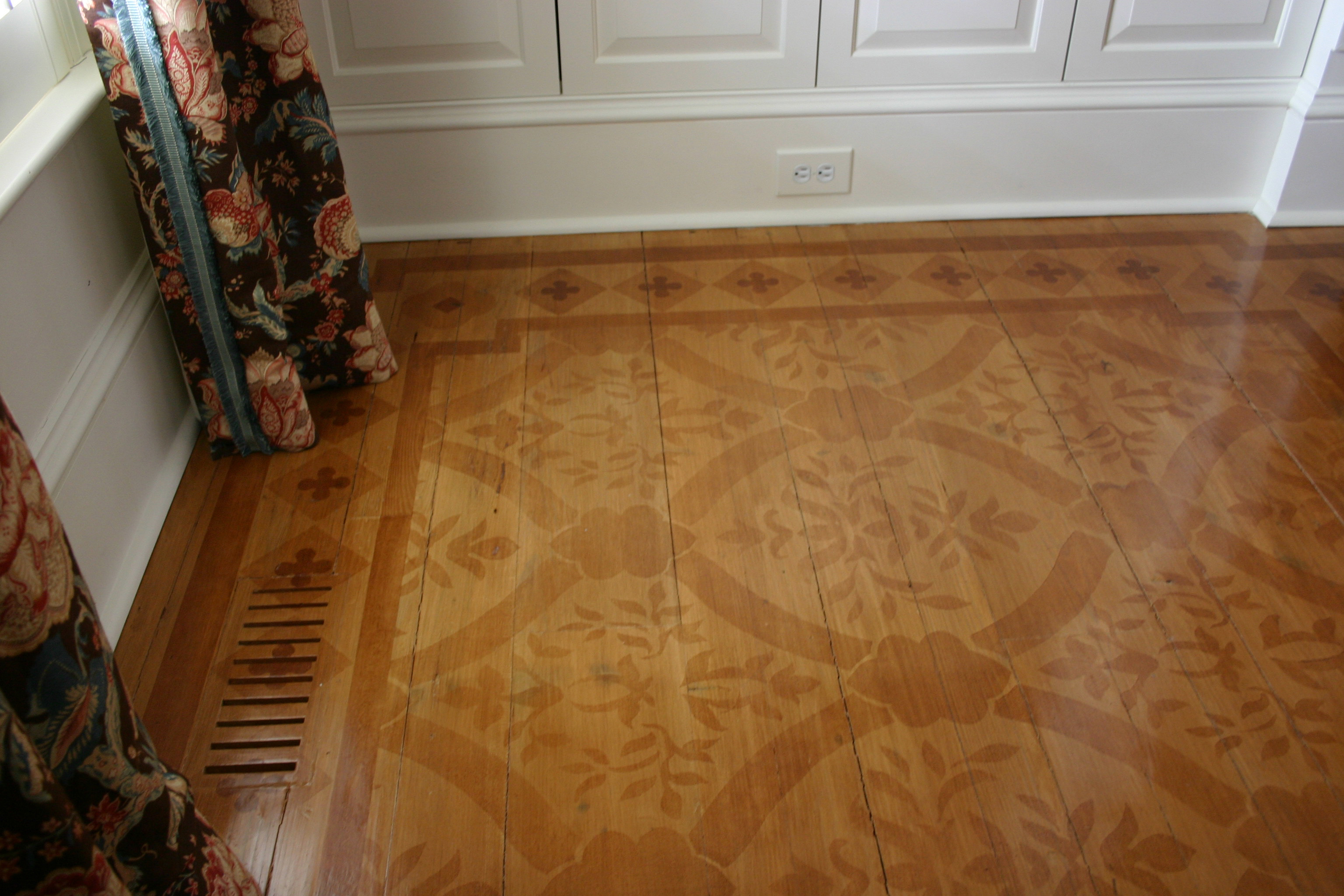 Stencilled Floor