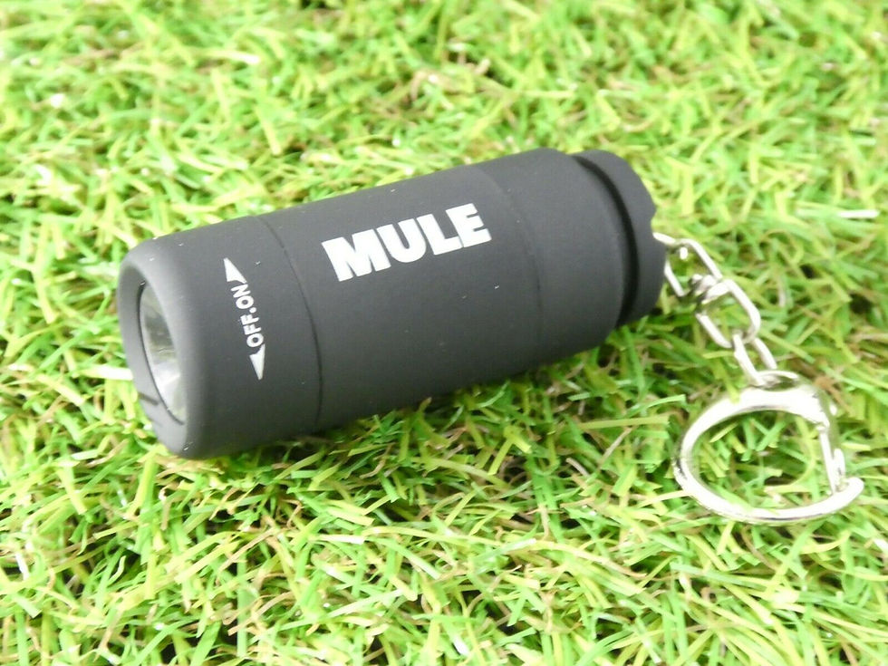 Thumbnail: MULE Black USB Rechargeable Water Resistant Torch