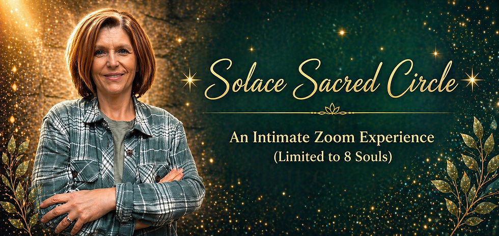 ✨ Solace Sacred Circle ✨ An Intimate Zoom Experience (Limited to 8 Souls)
