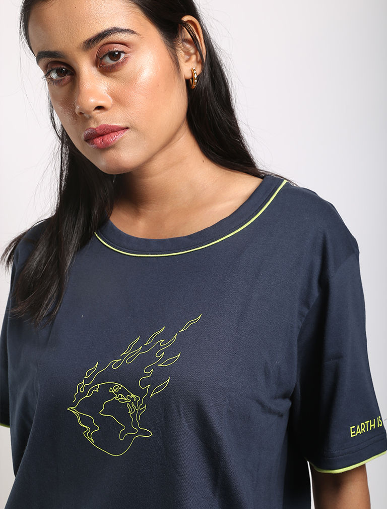 Thumbnail: Earth is Burning Tee