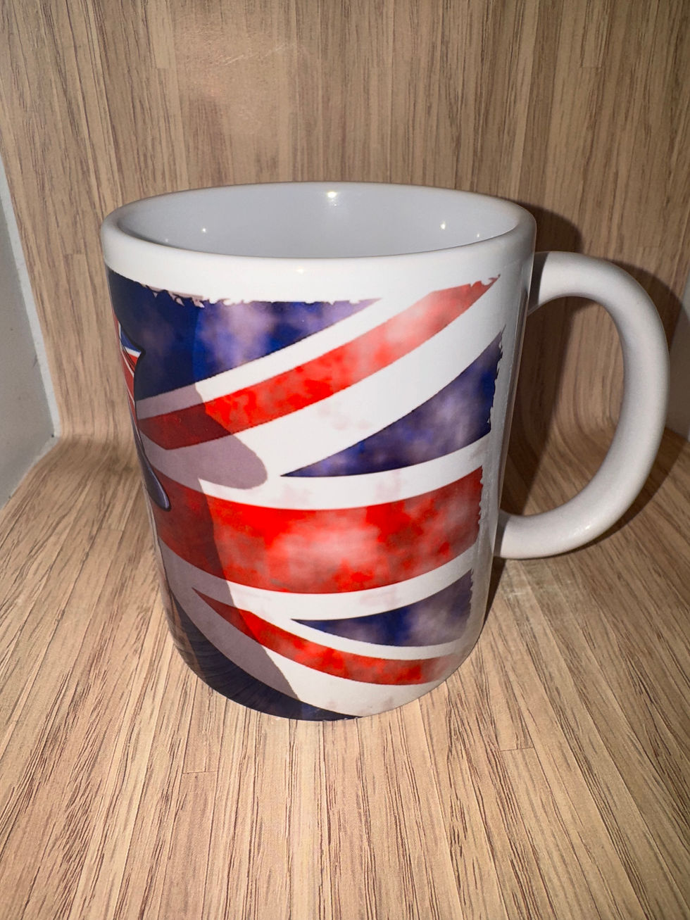 Thumbnail: British Bull dog is it tea time yet mug