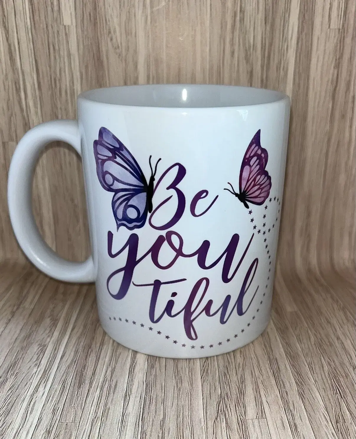 Be You tiful butterfly mug