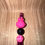 Thumbnail: Hot pink duck beaded pen