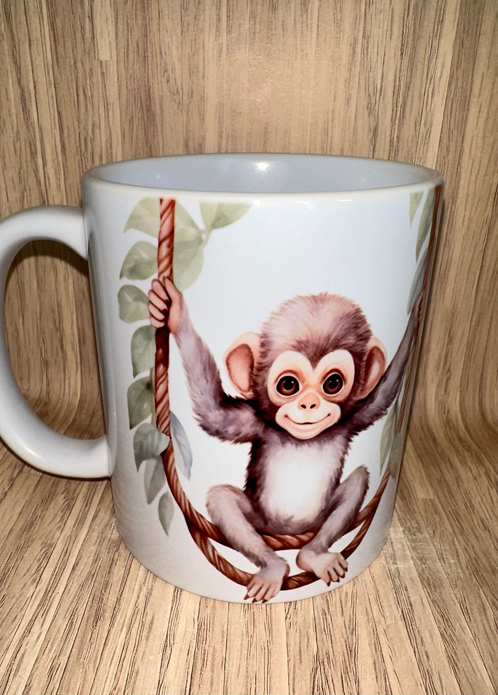 Thumbnail: Swinging monkey mug