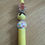 Thumbnail: Yellow gingerbread beaded pen