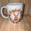 Thumbnail: Easter bunny mug, spring wreath design