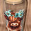 Thumbnail: Highland cow floral libby can glass tumbler