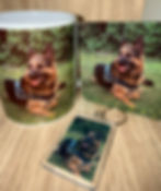 Photo mug set
