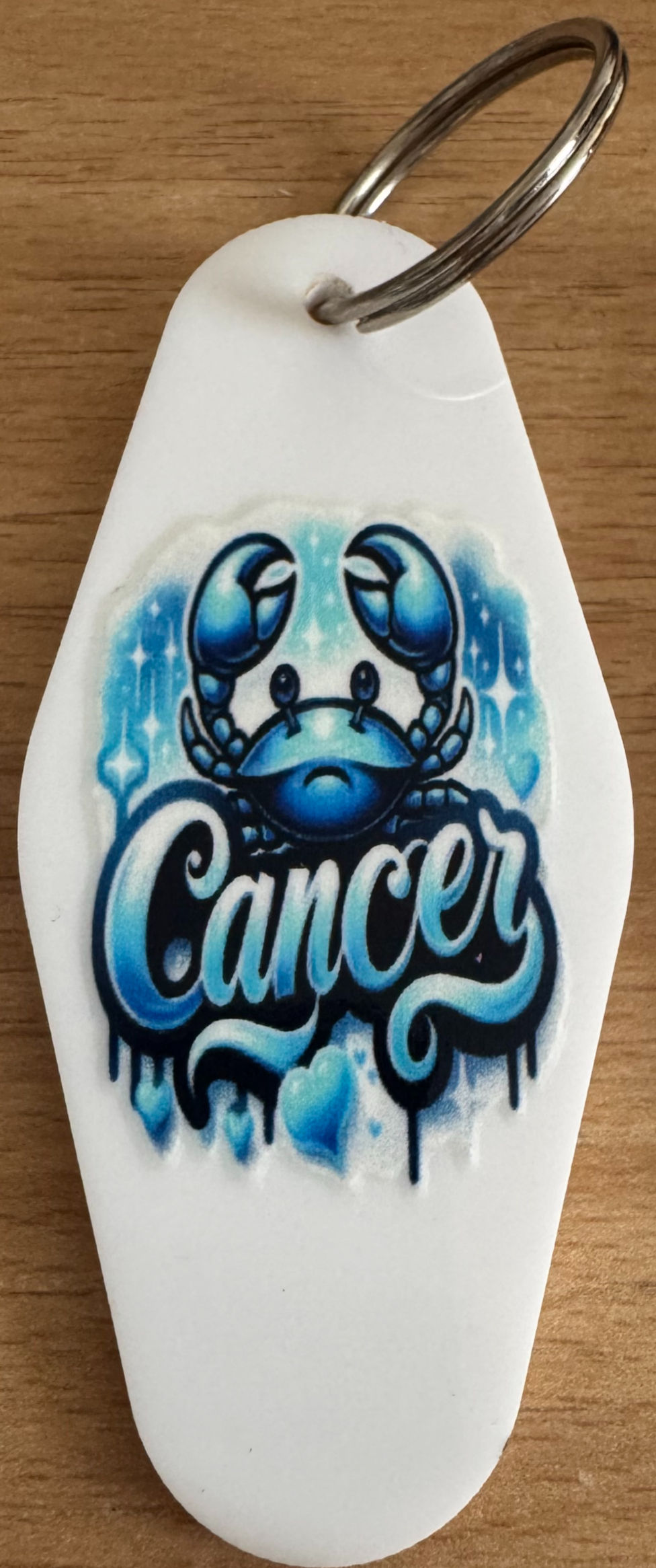 Thumbnail: Blue crab Cancer zodiac keyring