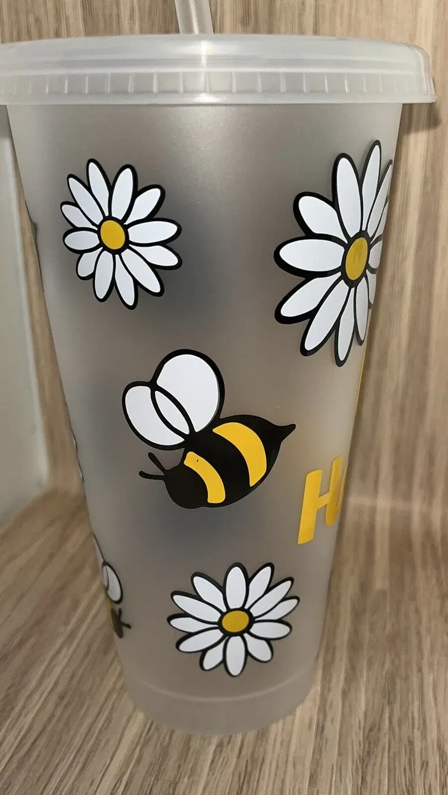 Bee Happy cold cup, Bee cold cup