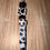Thumbnail: Black and white paw print beaded pen