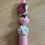 Thumbnail: Pink donut beaded pen