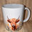Thumbnail: Spring time highland cow mug and coaster gift set