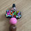Thumbnail: Nurse charm with flowers and beads