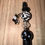Thumbnail: black cow beaded pen