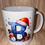 Thumbnail: Initial Christmas Mug and coaster gift set, Christmas Mug