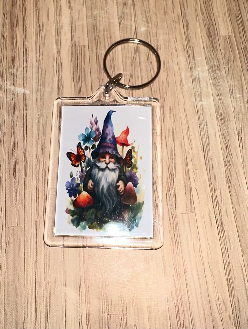 Thumbnail: Garden gnome keyring