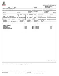 AGES - Drill Cuttings - Maxxam Results -