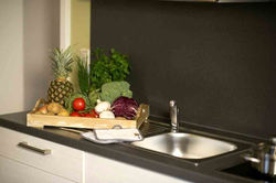 Stolpe auf Usedom. Schloss am Haff.