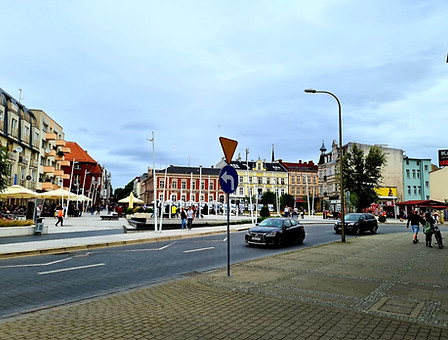 Stadtansicht von Swinemünde