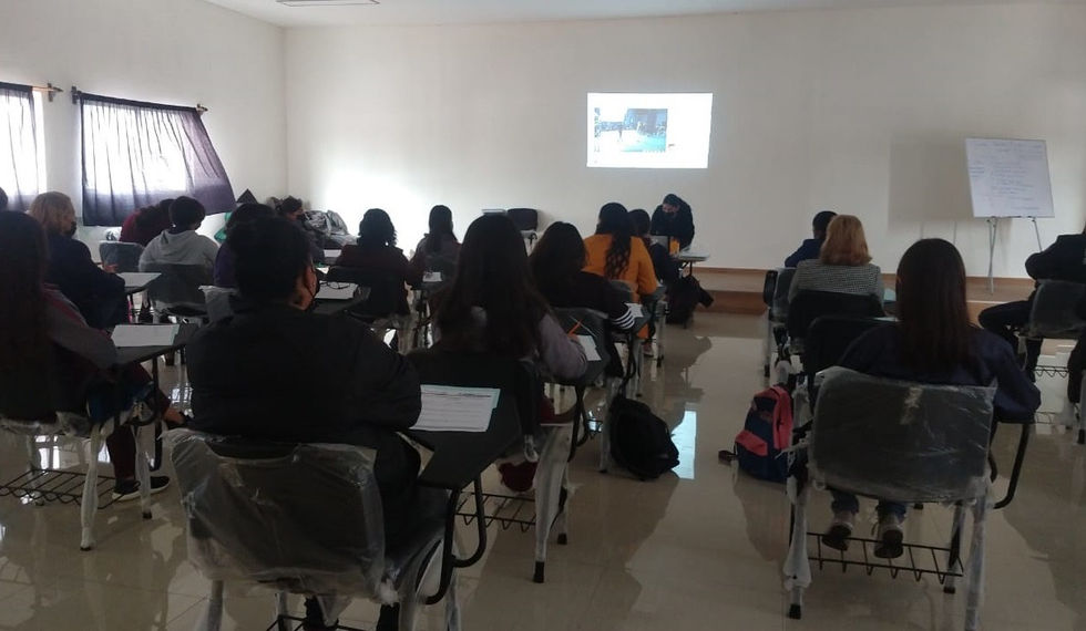 Se imparte taller de prevención de violencia hacia la mujer.