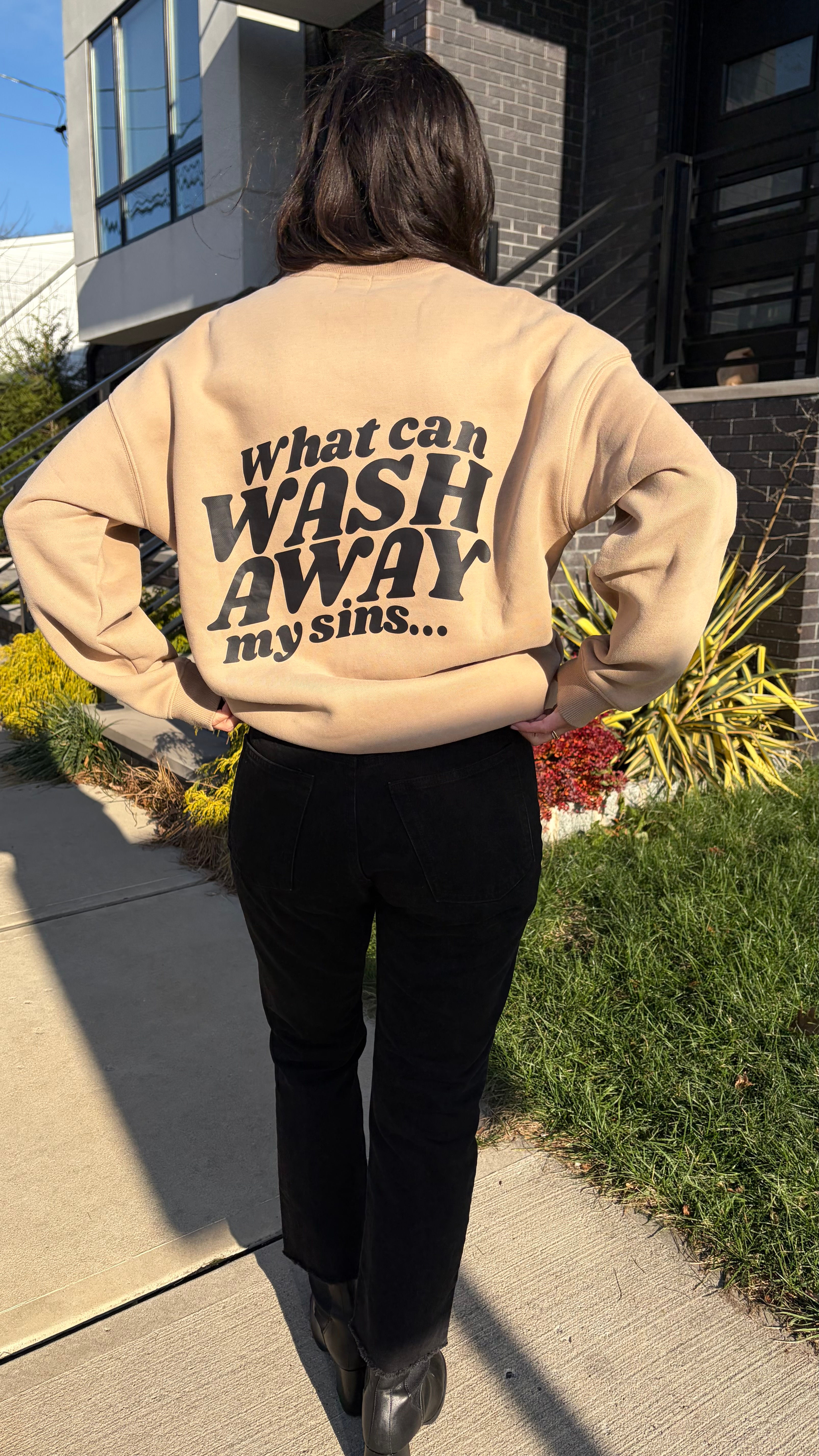 Nothing But The Blood Fleeced Sweatshirt