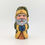 Thumbnail: Keepsake Santa 4” - green and gold