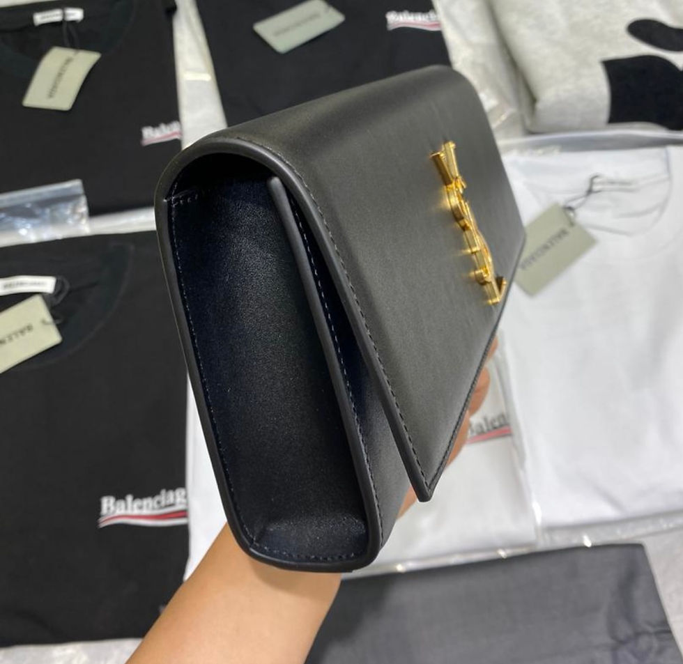 Thumbnail: YSL Clutch Hard Leather