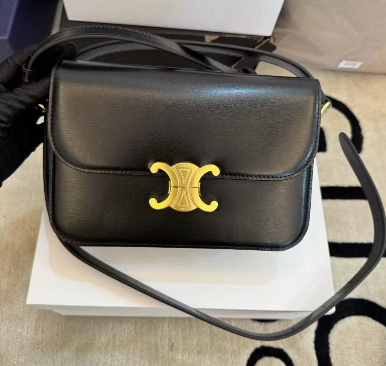 Celine Black Small Bag
