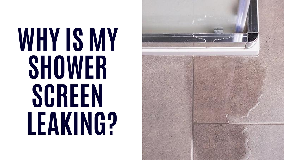 Why Is My Shower Screen Leaking?