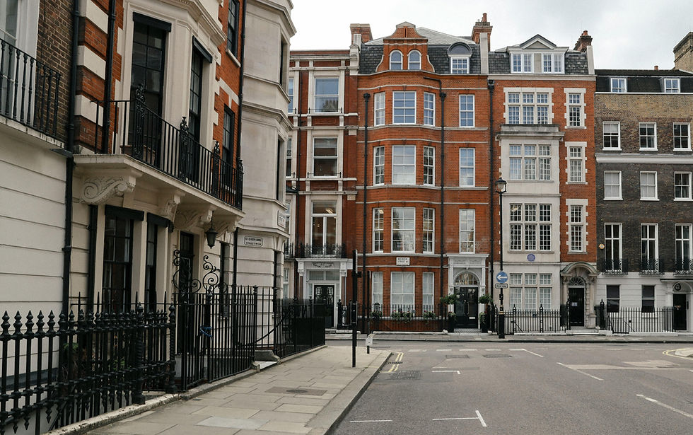 Residential street in South London