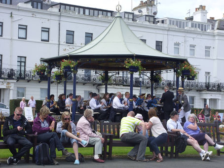 Concert at Filey Crescent