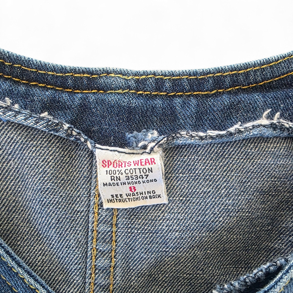 Thumbnail: Vintage denim vest