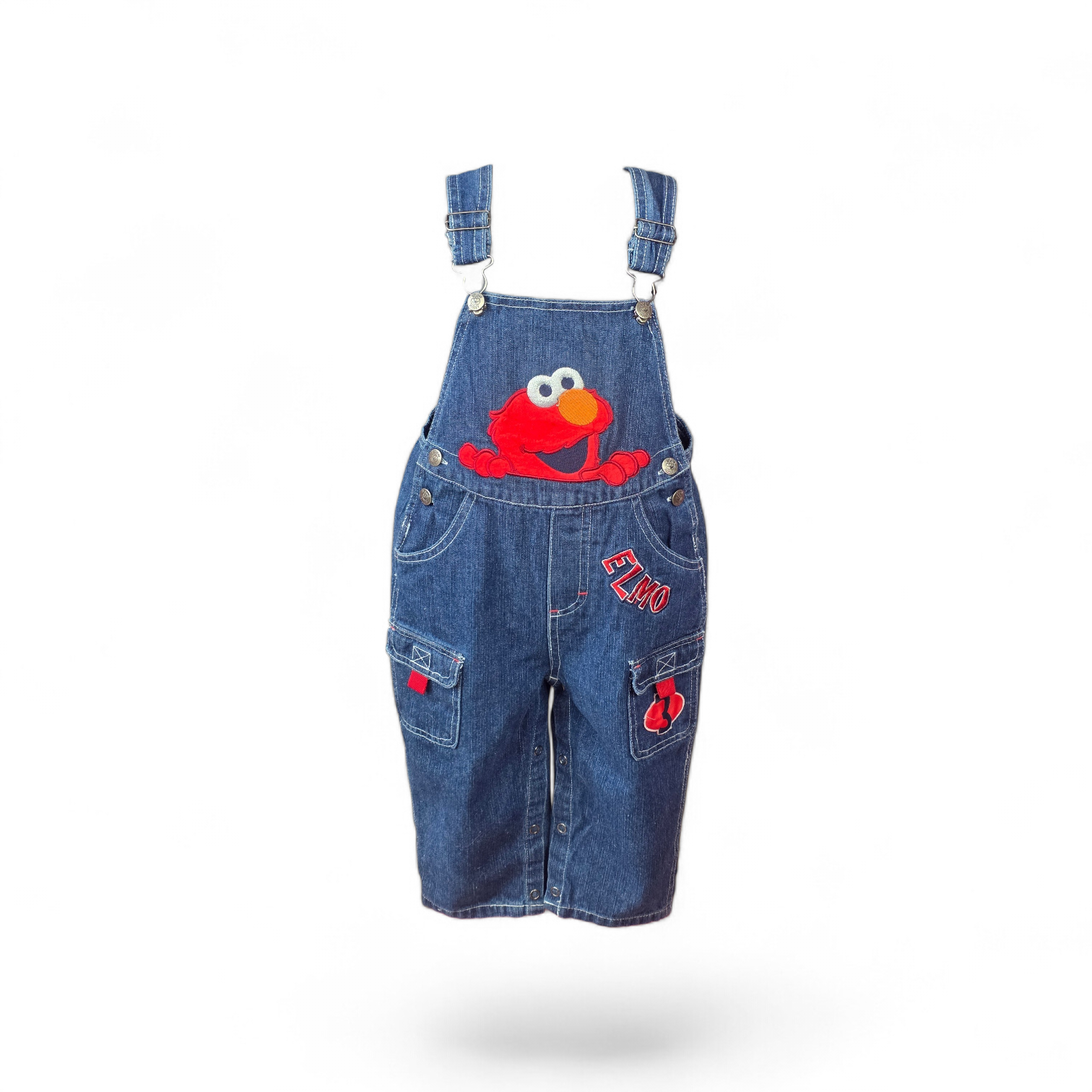 Vintage 2008 Elmo overalls