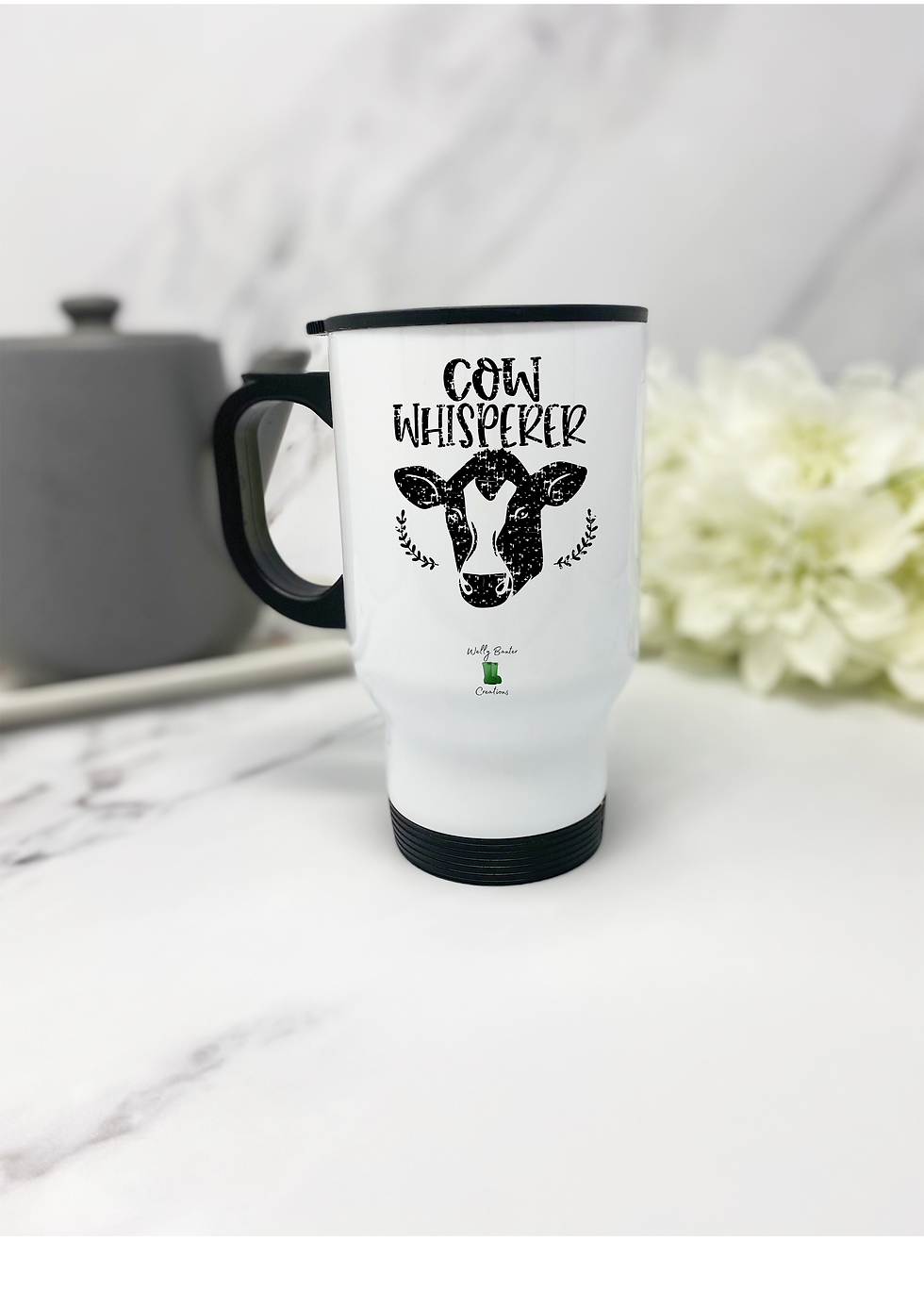 Cow Whisperer Travel Mug