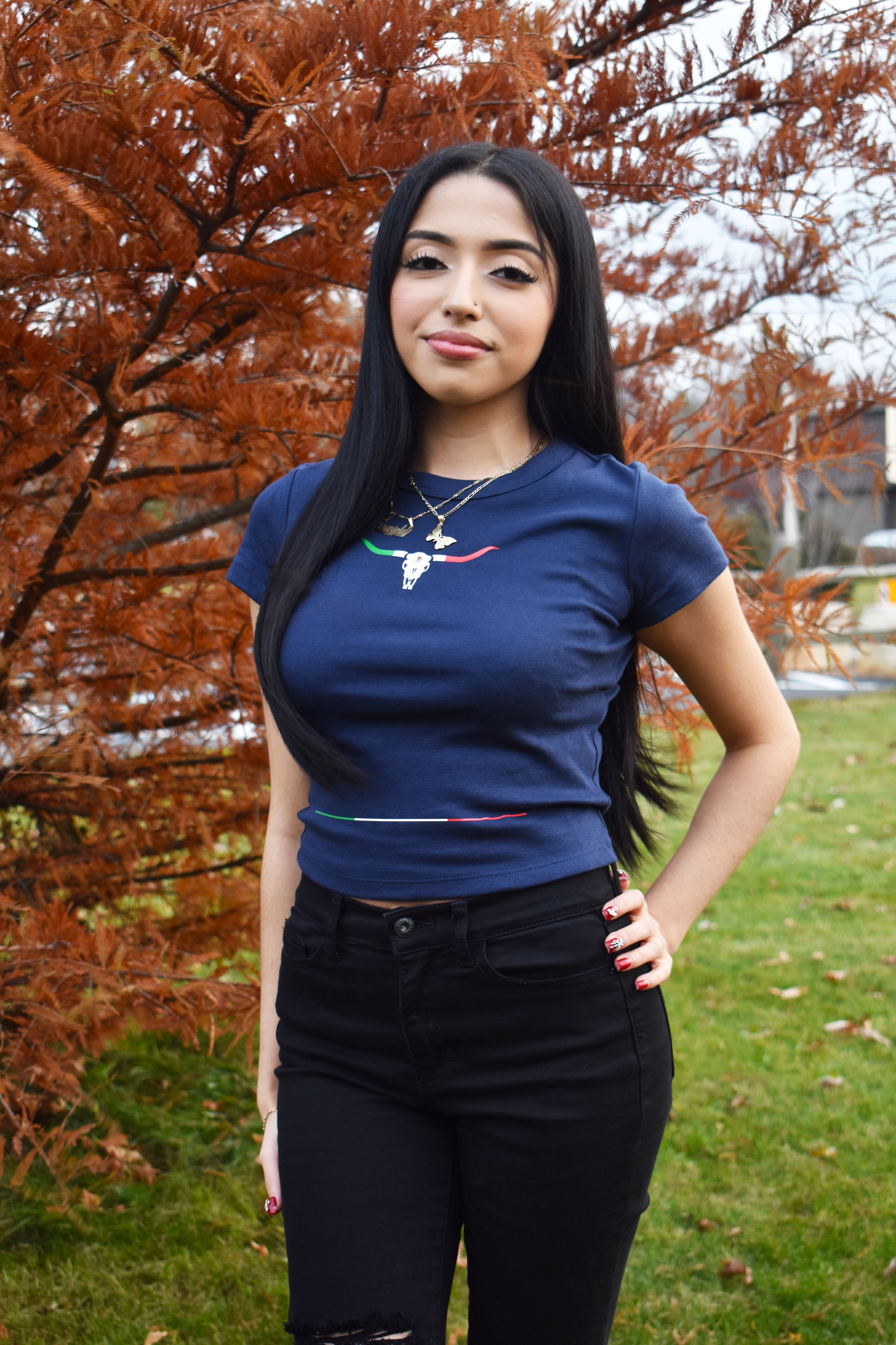 Somos Barrio Mexico Crop Tee