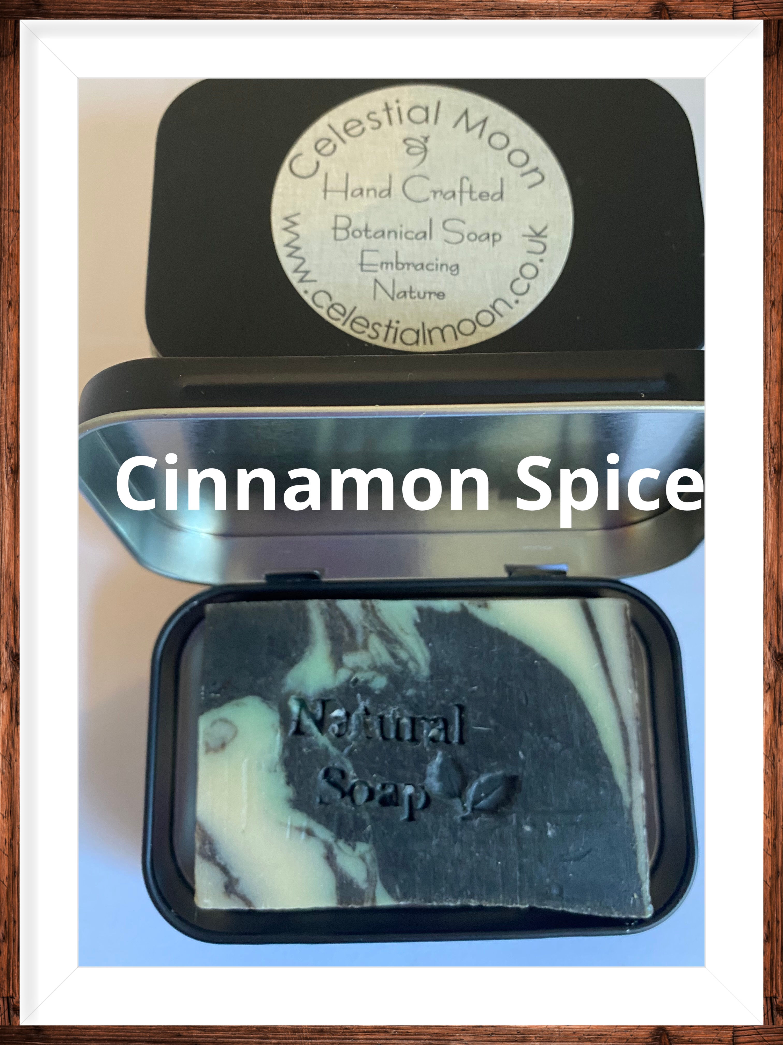 Handcrafted Natural Soap in a tin