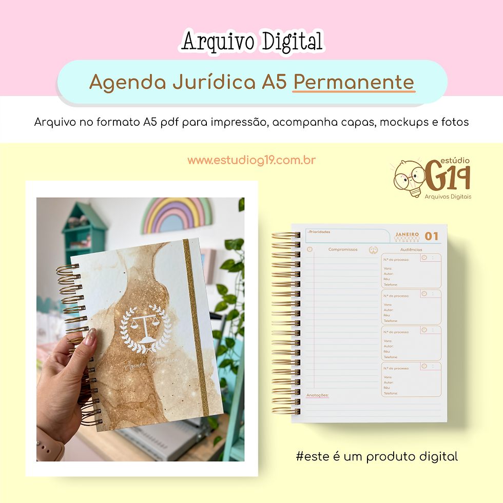 AGENDA A5 JURÍDICA PERMANENTE