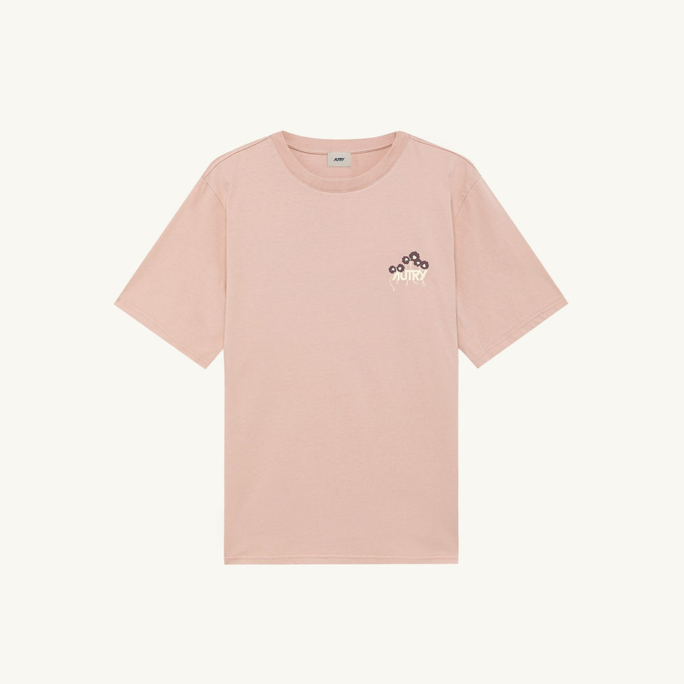 Miniature : T-shirt AUTRY Graphique Florale rose