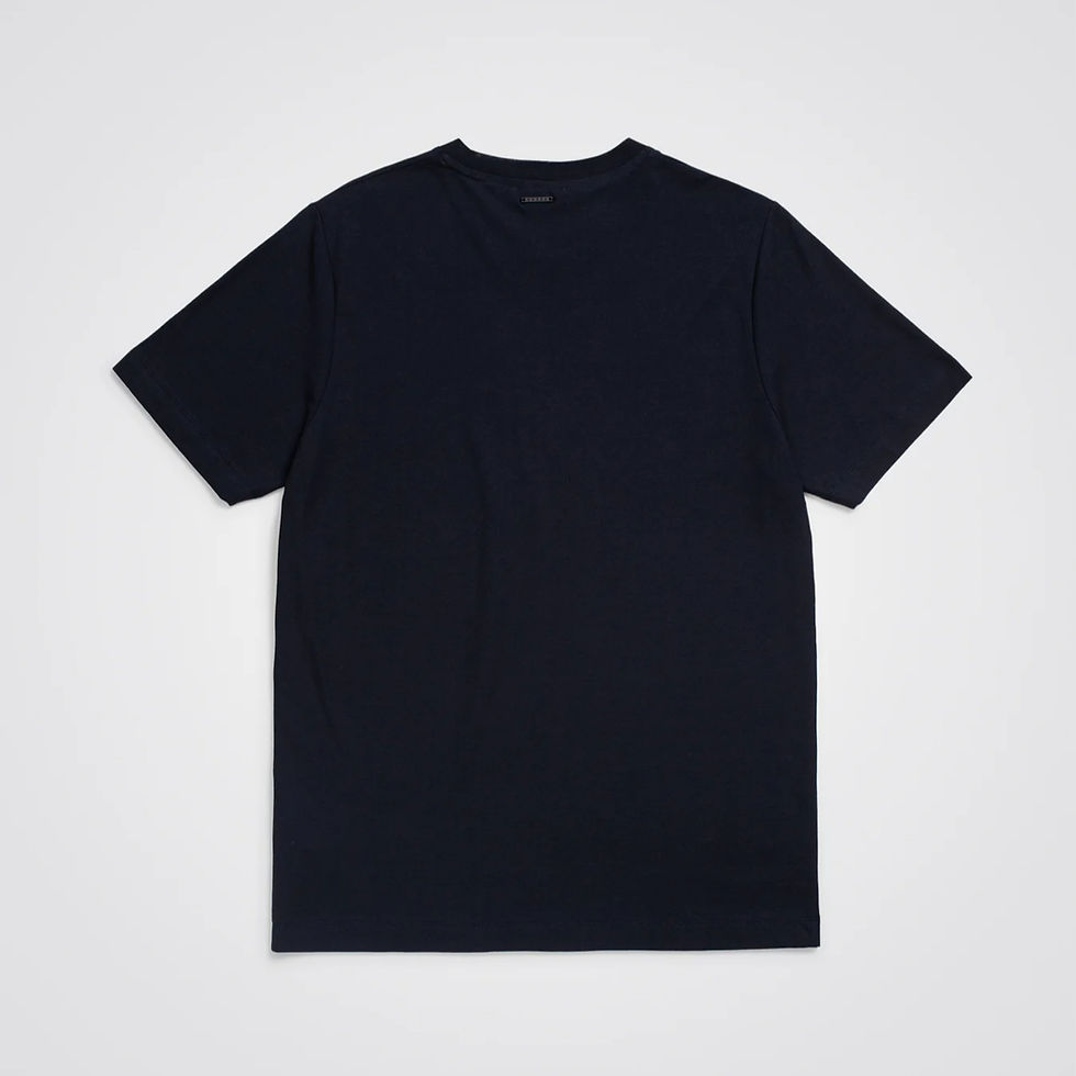 Miniature : T-shirt Norse Projects Jakob coton crepe navy